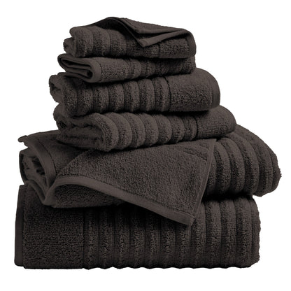 Karina Collection Luxury Combed Cotton Ribbed Bath Towel Set – view 193