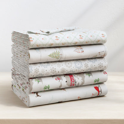 Turkish Cotton Flannel Sheet Set – Stratton Collection – view 29