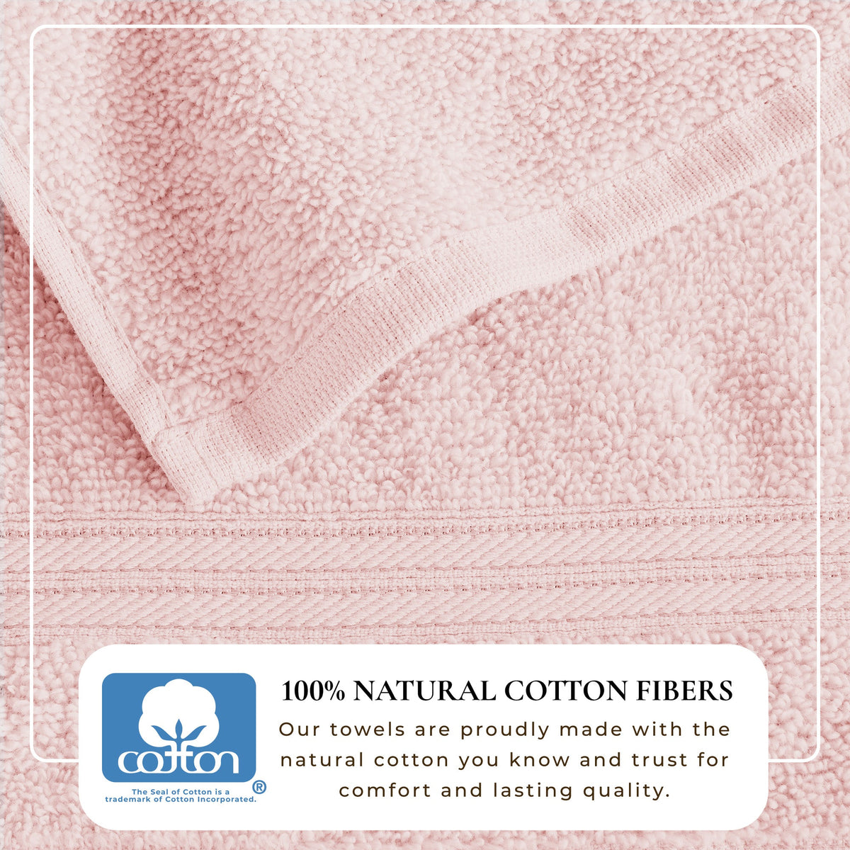 Cooper Collection Cotton Terry Bath Towel Set, Lightweight and Soft – view 43