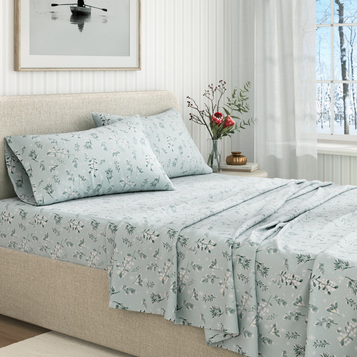 Turkish Cotton Flannel Sheet Set – Belle Collection – view 82