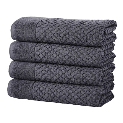 Cotton Diamond Waffle Weave Bath Towel Set – Grayson Collection – view 159