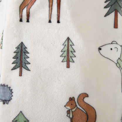 Pearl Collection Holiday Print Velvet Plush Throw and Bed Blanket – view 22
