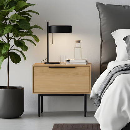 Light Oak Akira Nightstand
