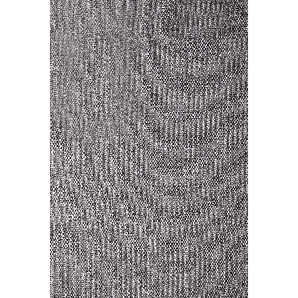 Amber Upholstered Bed in Grey Linen with Full Slat Support – view 6