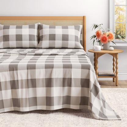 Turkish Cotton Flannel Sheet Set – Belle Collection – view 7
