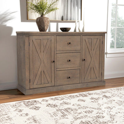 Arlo Modern Sideboard with Two Spacious Cabinets – view 2
