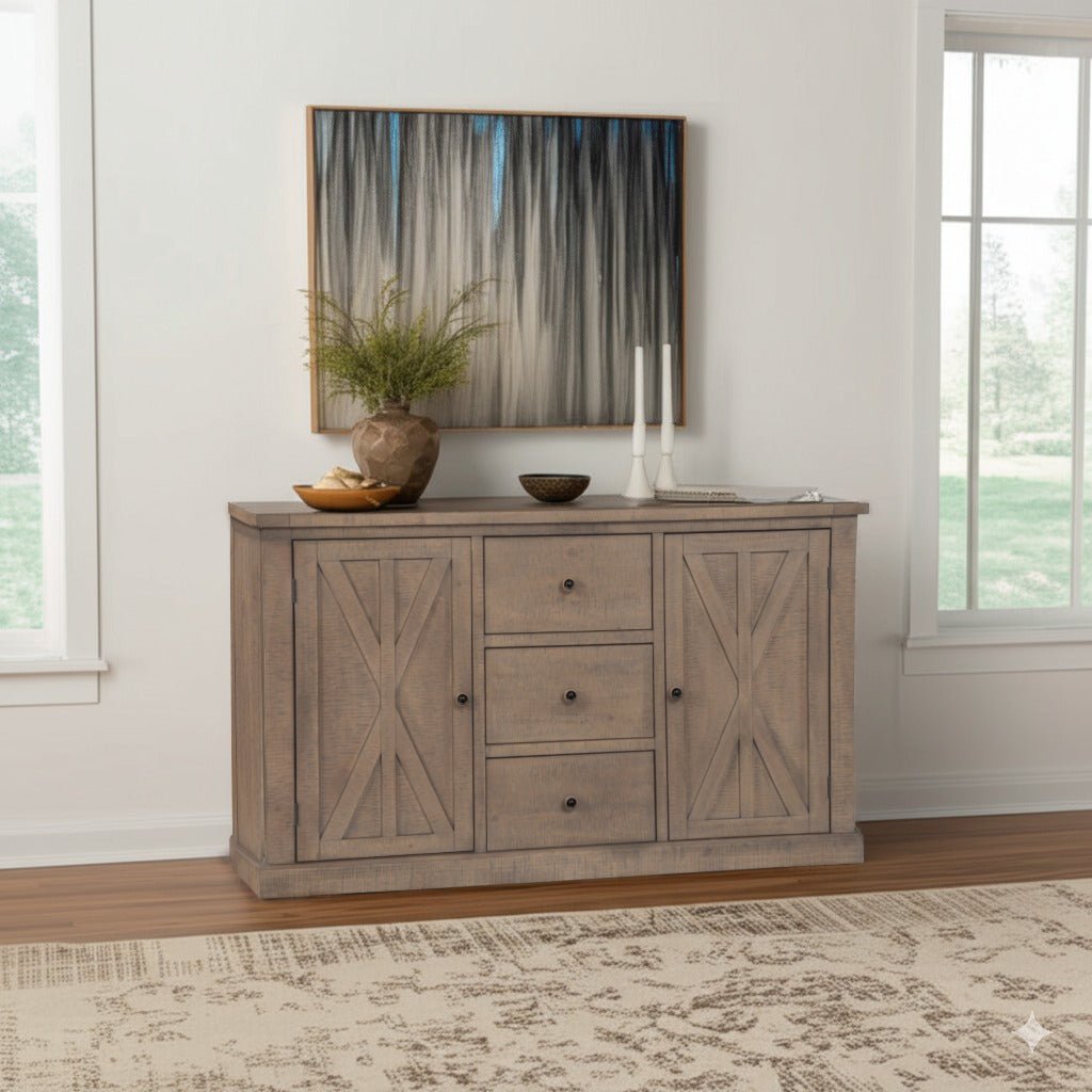 Refined Modern Sideboard for Living Spaces