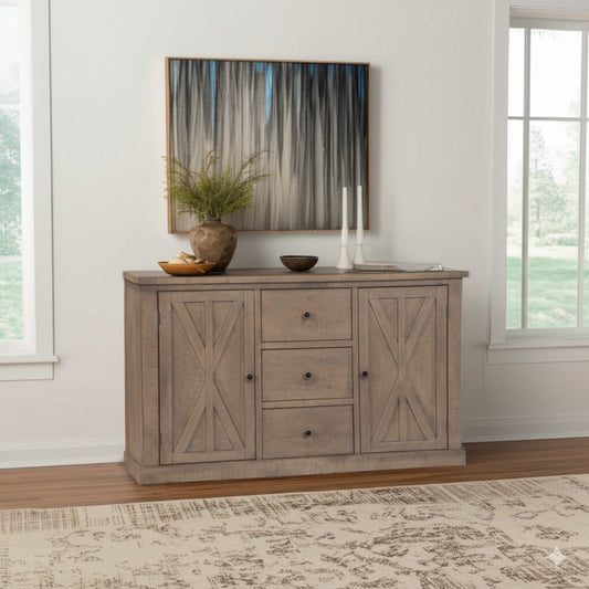 Refined Modern Sideboard for Living Spaces