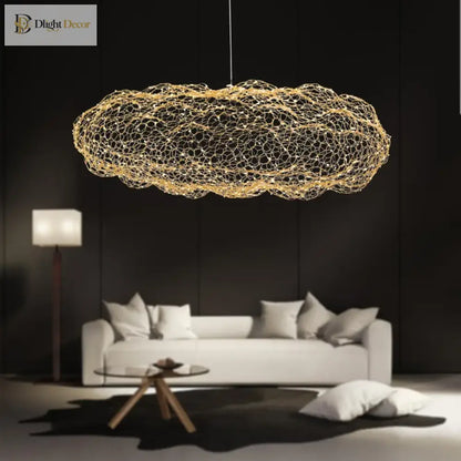Art Cloud Pendant Chandelier, Danish Design for Bedroom and Living Room – view 5