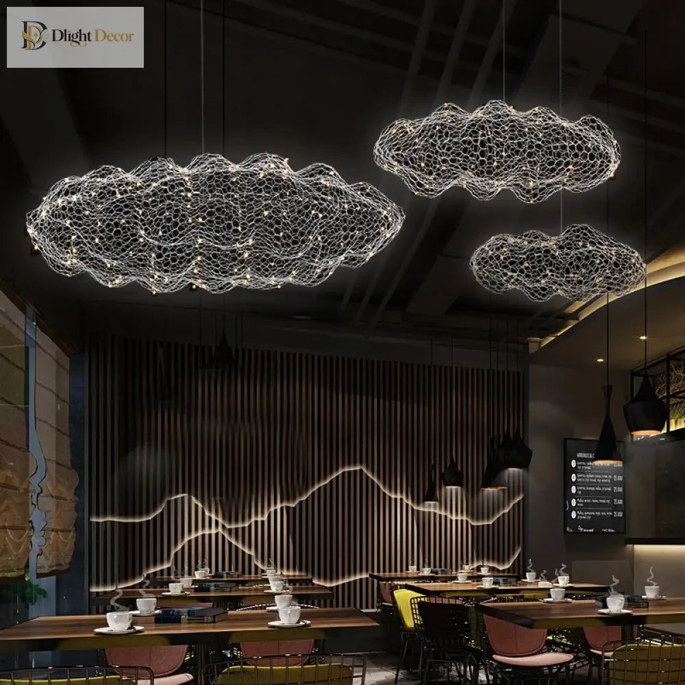 Art Cloud Pendant Chandelier, Danish Design for Bedroom and Living Room – view 2