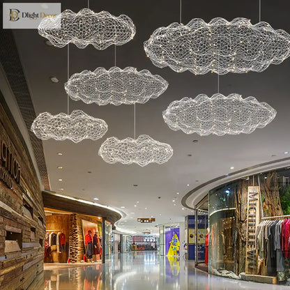 Art Cloud Pendant Chandelier, Danish Design for Bedroom and Living Room – view 4