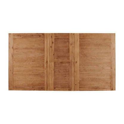 Aspen Acacia Wood Extension Dining Table, Antique Natural – view 4