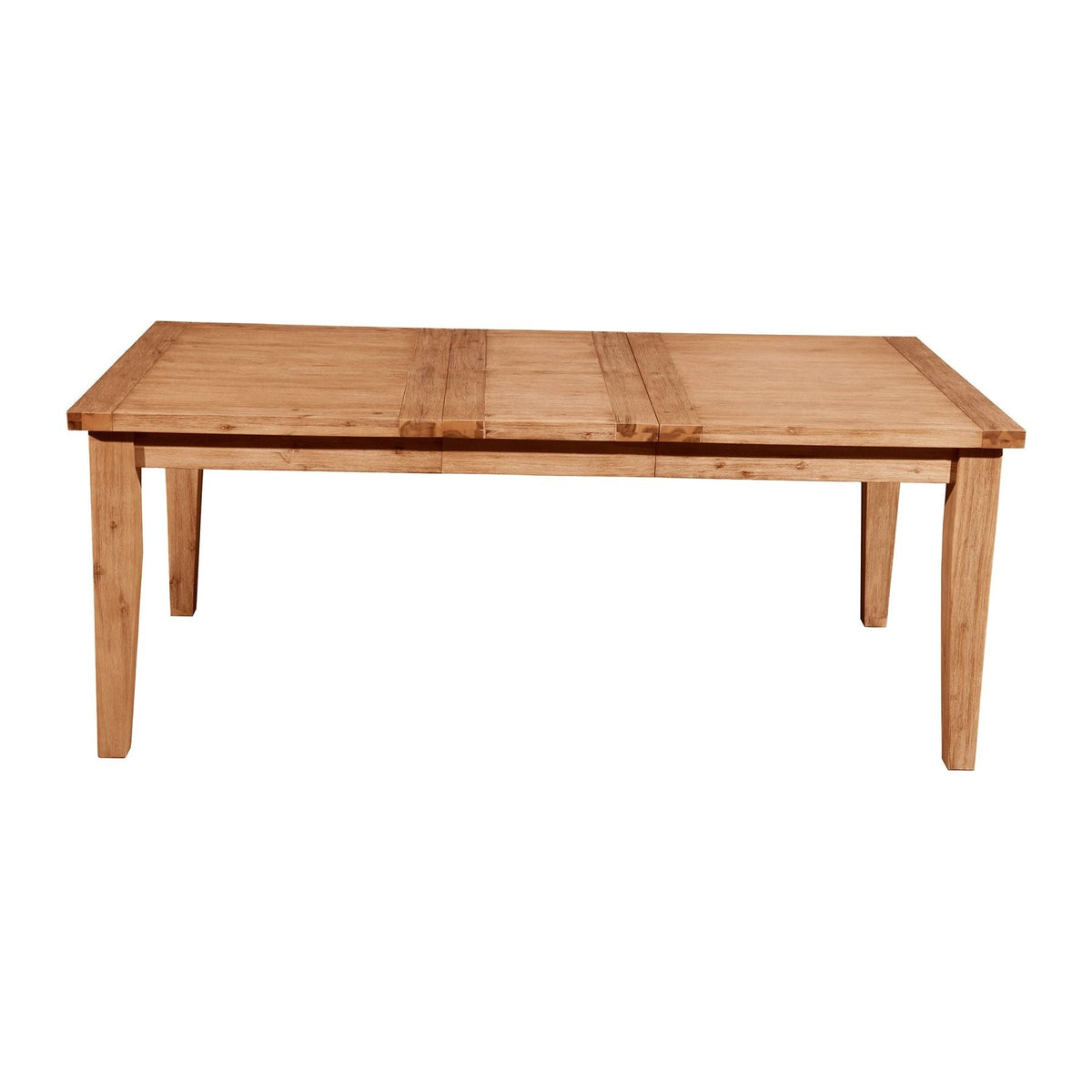 Aspen Acacia Wood Extension Dining Table, Antique Natural – view 2