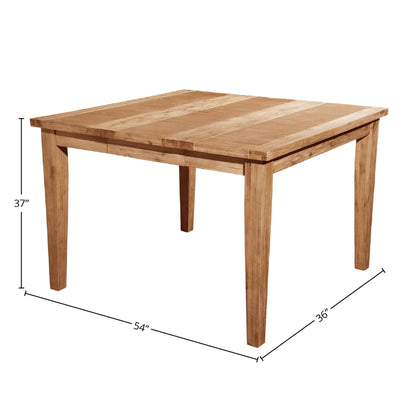 Aspen Extension Pub Table in Acacia Wood, Antique Natural – view 5