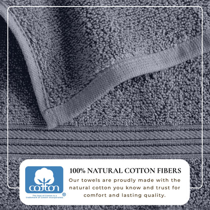 Cooper Collection Cotton Terry Bath Towel Set, Lightweight and Soft – view 105