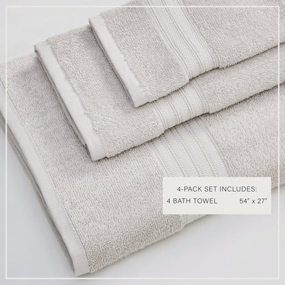 Cooper Collection Cotton Terry Bath Towel Set, Lightweight and Soft – view 137