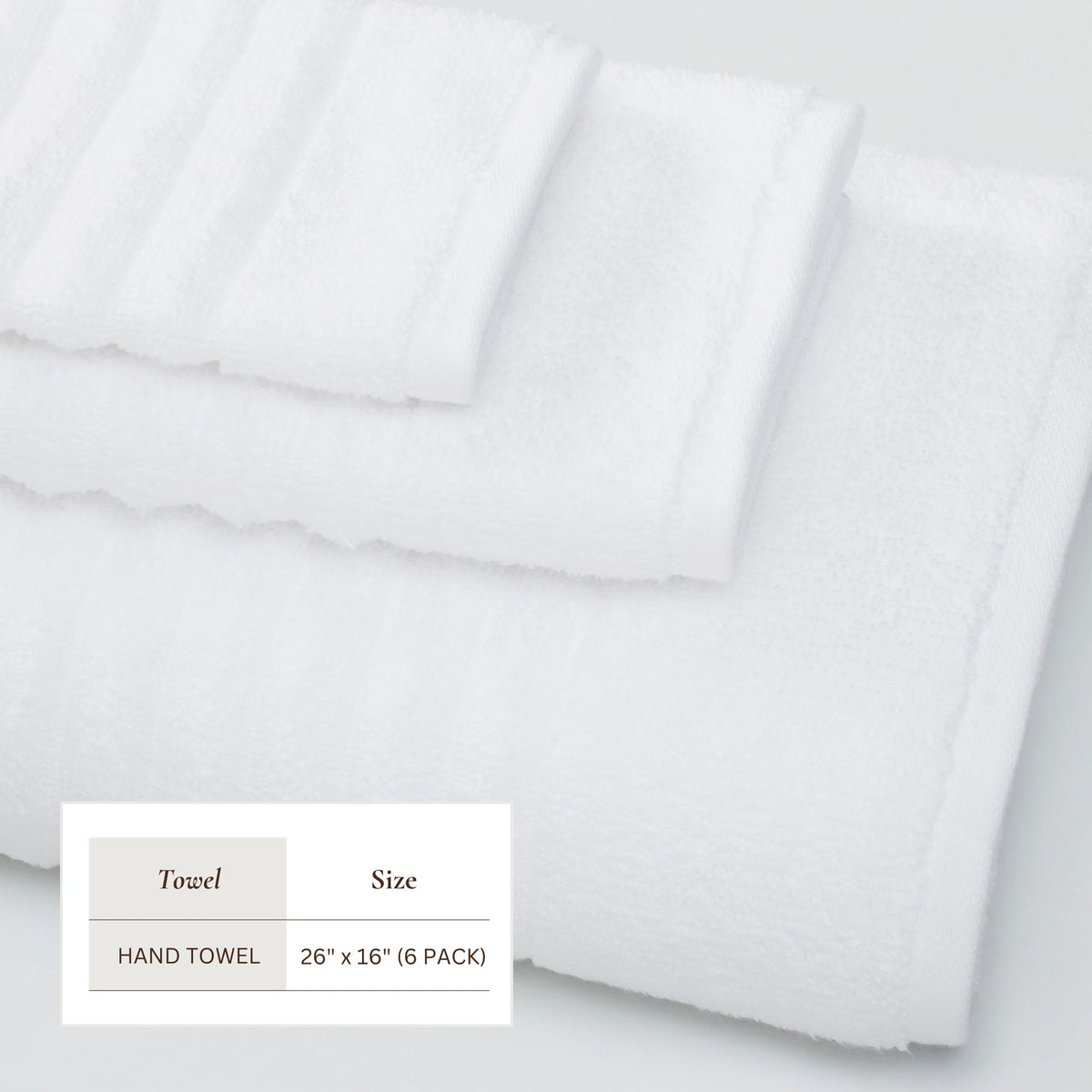 Karina Collection Luxury Combed Cotton Ribbed Bath Towel Set – view 16