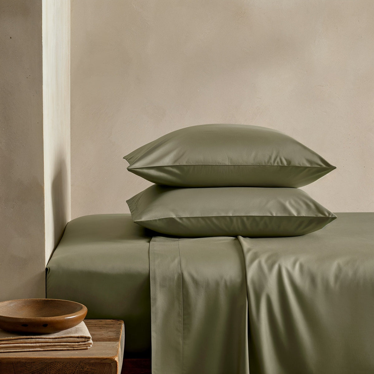 Luxe Australian Cotton Sateen Sheet Set, 400 Thread Count – view 21