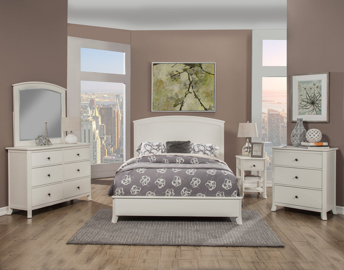 Baker Standard King Headboard in White Mahogany – view 4