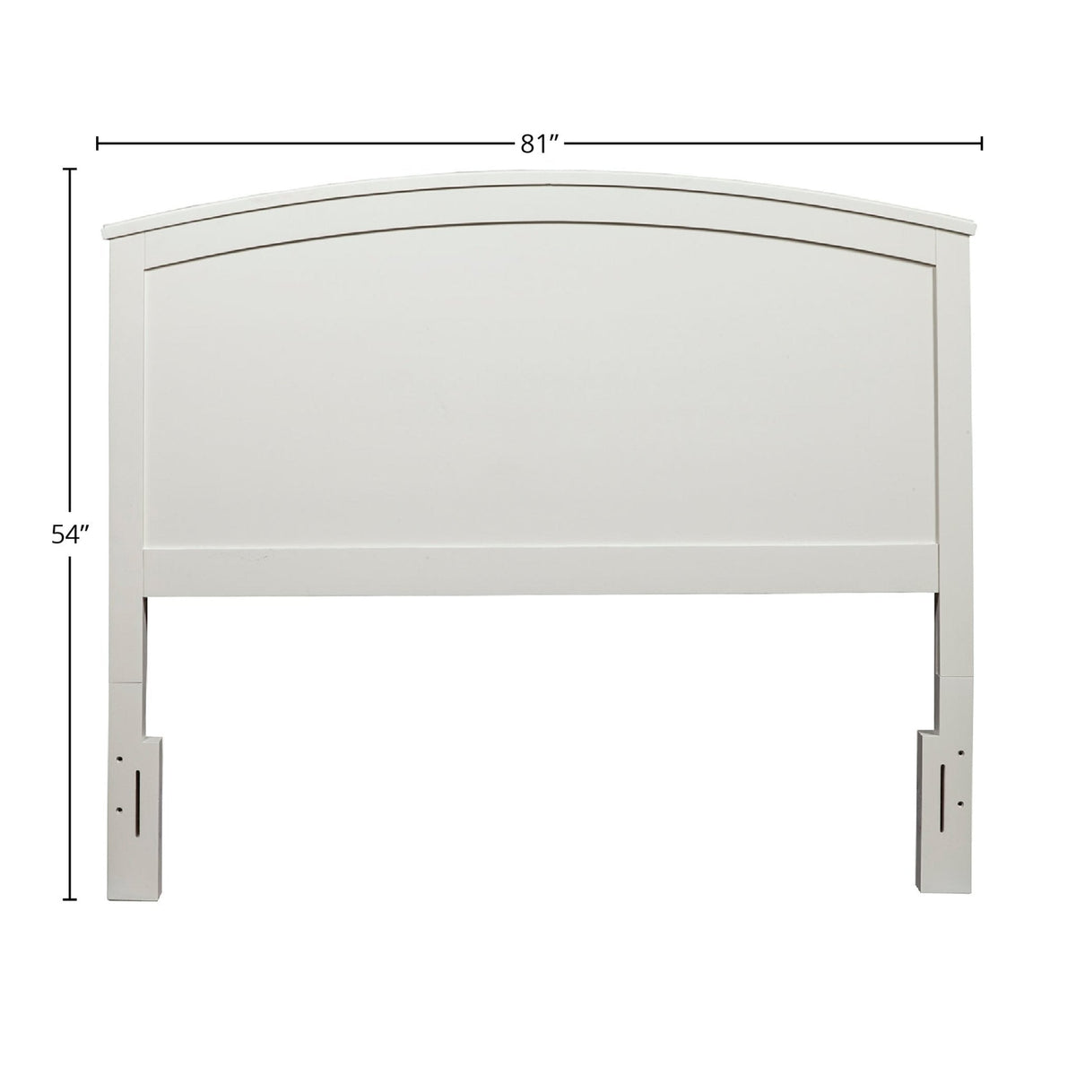 Baker Standard King Headboard in White Mahogany – view 6