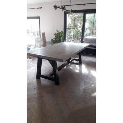 Barocco Valhalla Glass Fiber Reinforced Concrete Dining Table, 43 x 126 – view 27