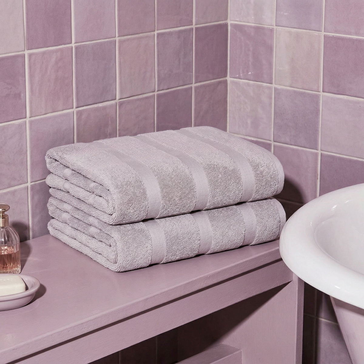 Capri Australian Cotton Bath Towels, 600 GSM Plush Towels and Sets – view 33