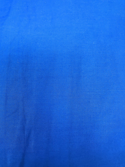 Deep Royal Blue 100% Cotton Fitted Sheet with Pillowcases – view 4