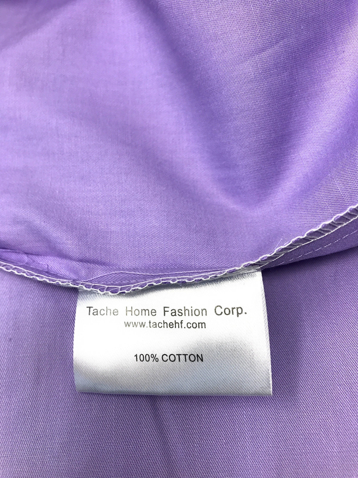 Lavender Purple 100% Cotton Fitted Sheet or Flat Sheet – view 5