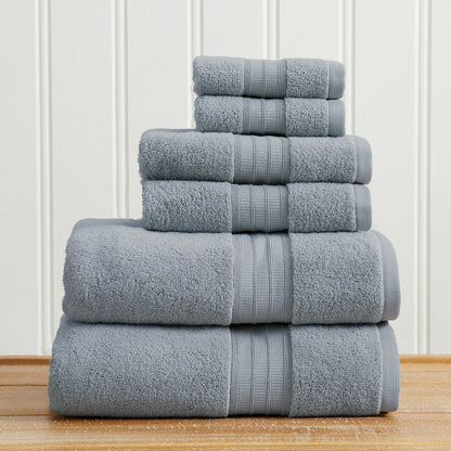 100% Cotton Premium Zero-Twist Bath Towel Set – Chiara Collection – view 57