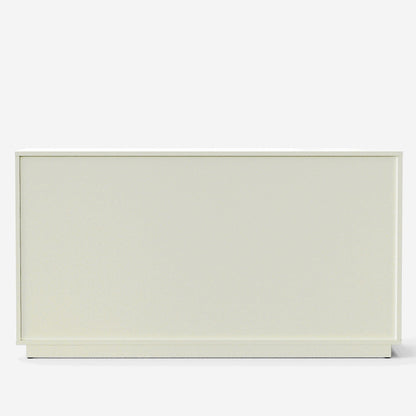 Blanca 6-Drawer Mahogany Dresser with Scalloped Drawers, White – view 4