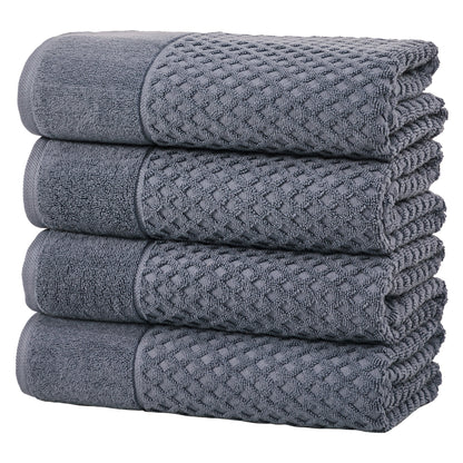 Cotton Diamond Waffle Weave Bath Towel Set – Grayson Collection – view 187