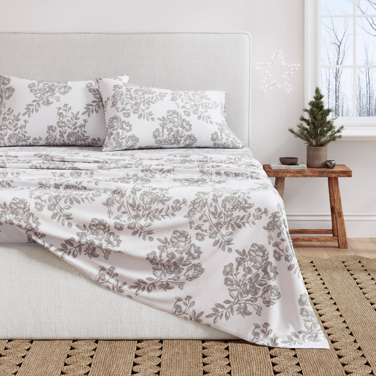 Turkish Cotton Flannel Sheet Set – Belle Collection – view 44