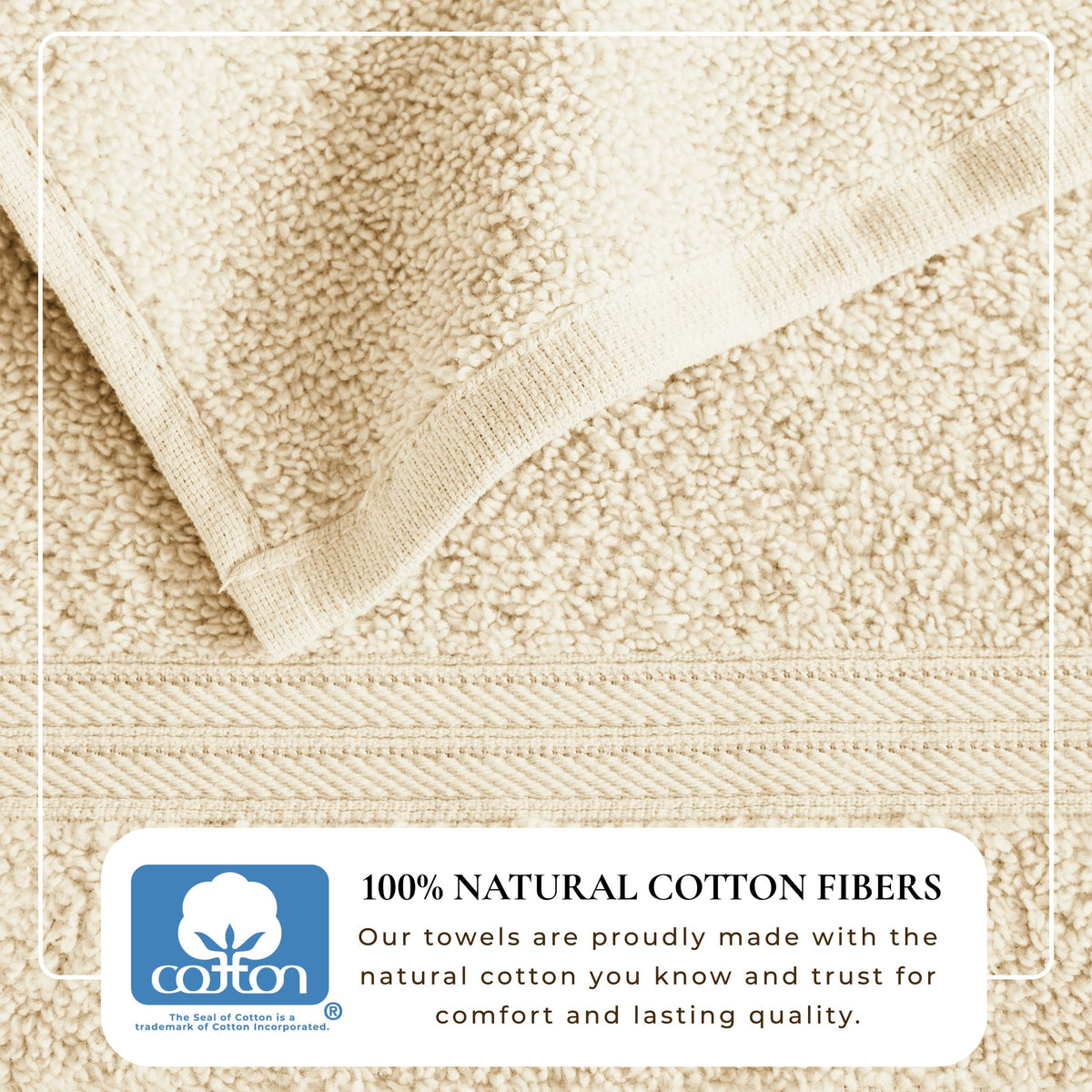 Cooper Collection Cotton Terry Bath Towel Set, Lightweight and Soft – view 28