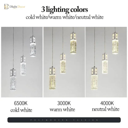 Bubble Crystal LED Pendant Light and Wall Lamp in Gold or Silver – view 4