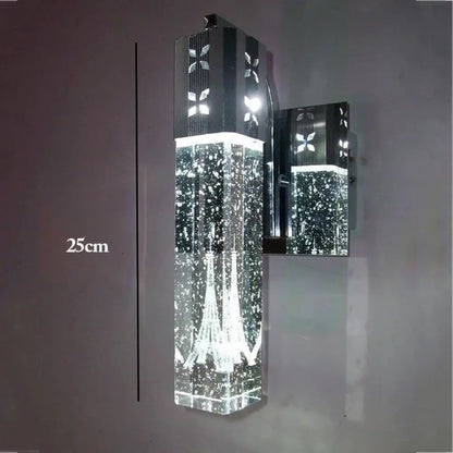 Bubble Crystal LED Pendant Light and Wall Lamp in Gold or Silver – view 9