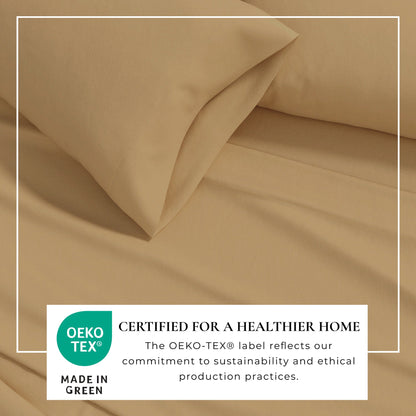 Solid Cotton Flannel Sheet Set – Nordic Collection – view 58