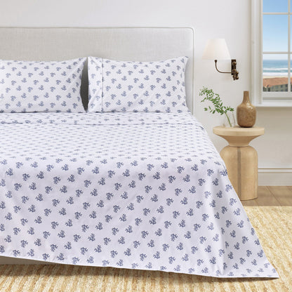 Coastal Printed Microfiber Sheet Set – Newport Collection – view 48