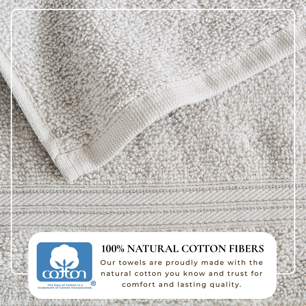 Cooper Collection Cotton Terry Bath Towel Set, Lightweight and Soft – view 141