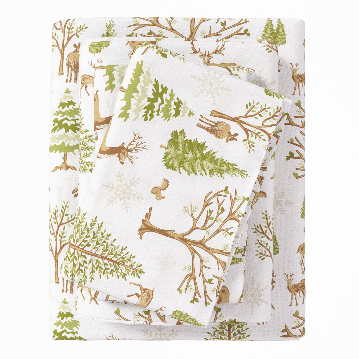 Turkish Cotton Flannel Sheet Set – Lakeview Collection – view 13