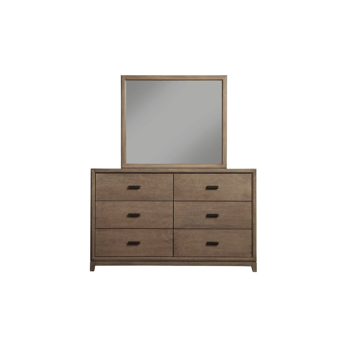 Camilla Dresser Mirror in Antique Grey Plantation Mahogany – view 2