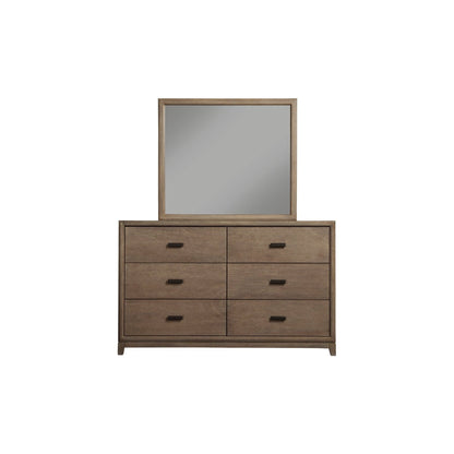 Camilla Dresser Mirror in Antique Grey Plantation Mahogany – view 2