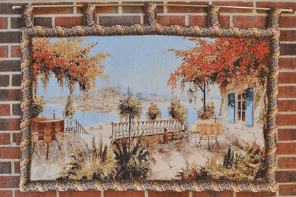 Ocean View Brunch Cotton-Polyester Wall Hanging Tapestry, 28 x 47 Inch – view 3