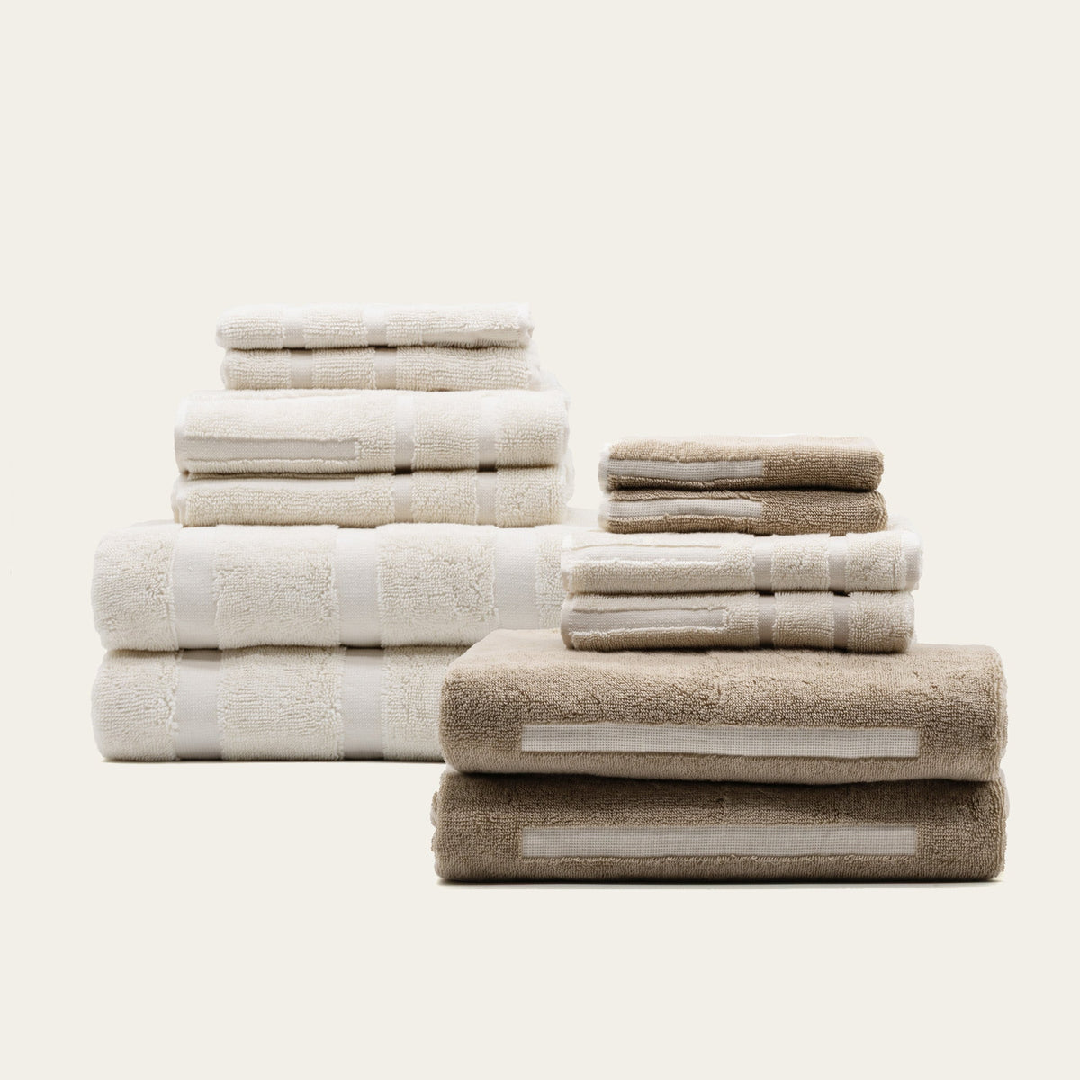 Sorrel Australian Cotton Towels, Plush 600 GSM with Geometric Accents – view 6