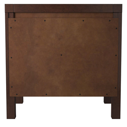 Carmel Contemporary 2-Drawer Nightstand with Nickel Hardware – view 12