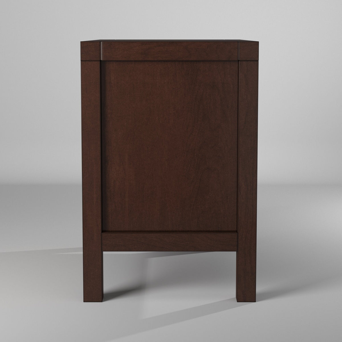 Carmel Contemporary 2-Drawer Nightstand with Nickel Hardware – view 10