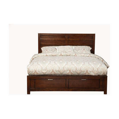 Carmel Storage Platform Bed with Panel Headboard and 2 Drawers – view 15