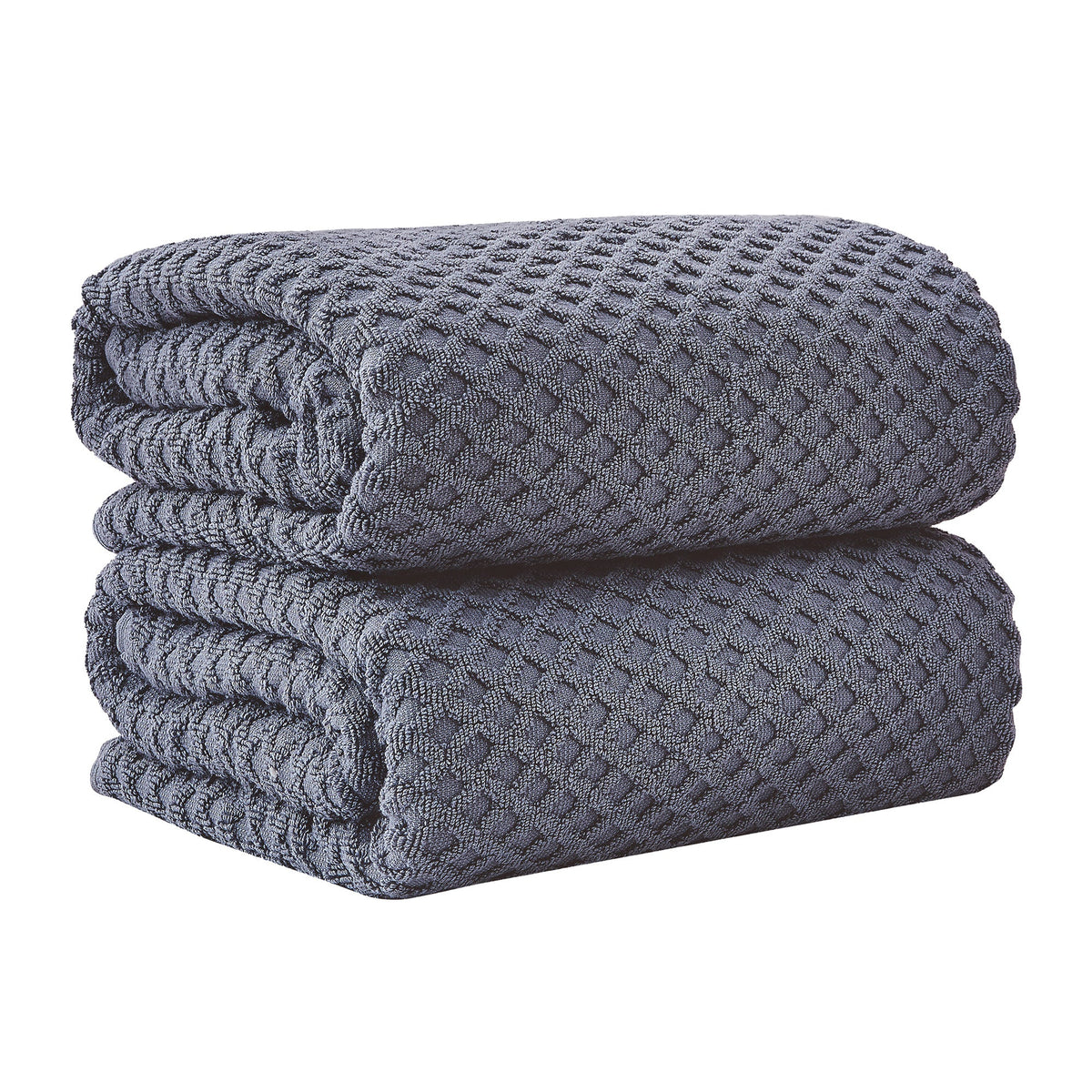 Cotton Diamond Waffle Weave Bath Towel Set – Grayson Collection – view 189