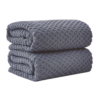 Cotton Diamond Waffle Weave Bath Towel Set – Grayson Collection – view 189