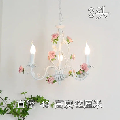 Charming Pastoral Iron Chandelier for Dining Room and Kids' Room – view 7