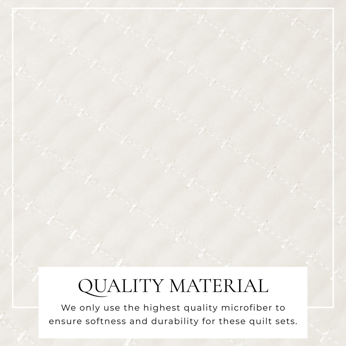 Solid Channel Stitch Quilt Set – Alicia Collection – view 8
